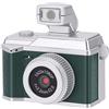 Annadue Piccola Fotocamera Portachiavi, Videocamera Portatile 1080P con Luce LED, Filtri Multipli, per Viaggi con Schermo da 0,96 Pollici, Batteria da 180 MAh (GREEN)