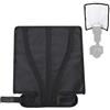 Qcwwy Riflettore Flash Flash Diffusore Refustori Kit Diffusore Light SoftBox per Speedlight Mini Soft Light Small SoftBox con Carro Carro Footografia Reflector