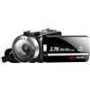 QZCX Videocamera Digitale, Videocamera digitale Camcorder Videocamera 2.7K Camcorder for Vlogging 3 0mp 16x. Digital Zoom 3.0inch WiFi Funzione Video telecamere con audio/video(Standard,DV02)
