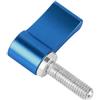 FEICHAO CNC singola ala maniglia M4x20 stretta serratura regolabile viti chiave per attrezzature fotografiche accessori fotocamera (blu)