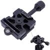 iShoot - Adattatore per treppiedi a sgancio rapido, adatto per convertire la piastra a sgancio rapido Arca-Swiss a manfrotto RC2 treppiede a testa sferica, compatibile con Manfrotto 200PL / 410PL