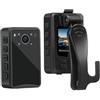 BINGNU Mini Body Camera, Body Cam, A23 Telecamera 128G HD1080P Indossabile Body Cam Guard Mini Comcorders Visione notturna DVR Registratore per sicurezza, riunioni, lavoro(With 8G TF Card)