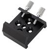 Generic Accessori per telescopi Groove Star Finder Base in metallo a coda di rondine Piastra a coda di rondine con filettatura da 1/4 Accessorio for telescopio astronomico(Schwarz)