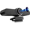 SEVEQIS Webcam EPTZ 4K 8MP con inquadratura automatica Webcam for PC USB con microfoni e altoparlante Zoom digitale 5X Web cam EPTZ 120° FOV(4K Mic Speaker)