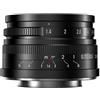 Generico Obiettivo for fotocamera mirrorless APS-C 35 mm F1.4 con messa a fuoco manuale e ampia apertura for fotografia umanistica con EXZR M43(Black,E-mount(APS-C))