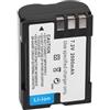 LOKLNEYK Batteria For Fotocamera PS-BLM1 2000 MAh, Compatibile Con Olympus, For C-5060WZ C-8080 C-7070 E-300 E-330 E-500 E-510 E-520
