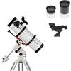 Omegon Telescopio Omegon Advanced 130/650 EQ-320 | Telescopio astronomico a specchio | Luminoso e facile da usare | Alta qualità | Ideale per principianti | Cielo profondo e pianeti