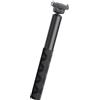 Oxxggkao Asta di prolunga estensibile per fotocamera da 120 cm, con montaggio rapido, funziona con la maggior parte delle action cam, smontaggio rapido Ptz nero