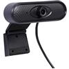 Leylor Webcam HD 1080P, Webcam HD 1080P, Microfono Incorporato Fotocamera USB Desktop Portatile con Clip Flessibile per conferenze