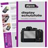 dipos 6x Pellicola Protettiva trasparente per Panasonic Lumix DC-FZ1000 II | Si adatta perfettamente, ultra sottile, antigraffio, senza bolle, compatibile con cover, anti impronte, autoadesiva
