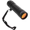 Generic Telescopio monoculare portatile, ingrandimento 10 x 25, impermeabile, con visione notturna, per adulti principianti hobbisti, ideale per alpinismo Bird Wat (nero)