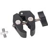 Fahoujs 2. Adattatore Per Morsetto in Lega Alluminio Supporto Da 1/4 3/8 Per Attrezzatura Fotografica Supporta Capacità 3 Kg Super Morsetto a Due Fili