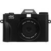 AKLOSIPY Camera Digitale da 56 MP 4K 16x Zoom da 3 Pollici Web per Schermo HD IPS Rotante con Trasmissione Wireless per Social Media Live Streaming