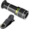 THINCAN Obiettivo multifunzione per fotocamera mobile con clip per telefono lunghezza stalla lunghe aree per fotografare attrezzature da viaggio, stabile fotocamera per telefono