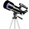 YangRy Telescopes for Astronomy Beginners,Reflector Telescope for Kids, Adjustable-Height Tripod,Astronomy Telescope Gifts for Students And Children,with Carrying Bag Good