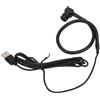 Asixxsix Webcam Centrale, HD 1080P 5MP Plug and Play Messa a Fuoco Automatica Webcam USB con Schermo Centrale PC Portatile Regolabile Occhio Alla Fotocamera con Microfono Integrato