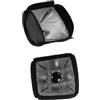 PartyKindom 1set Diffusori Pieghevoli Softbox Per Fotografia e Video Diffusore Per Luce Flash e Anello Fluorescente Nero Accessorio Leggero e Portatile Per Ombre e Stabilizzare Temperatura