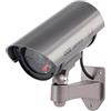 KÖNIG Konig SEC DUMMYCAM30 Telecamera finta CCTV per esterno con LED lampeggiante IR (finto)