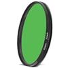 Ymnilian Filtro Polarizzatore, Filtri Fotografici Filtro sottile rosso arancione giallo verde blu viola da 37/40,5/43/46/49/52/55/58/62/67/72/77/82 mm for obiettivo della fotocamera(37mm,Green)