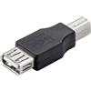 Renkforce Adattatore USB 2.0 [1 x USB 2.0 femmina A - 1 x USB 2.0 maschio B] RF-4613072