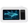 Sxhlseller Altoparlante Bluetooth con Display Pubblicitario Olografico 3D, Schermo Trasparente da 5 Pollici 1080P, Lettore di Album di Immagini Elettronico per Decorazioni per Auto Desktop da Vetrina
