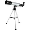 RENYUEH Telescopio per bambini principianti adulti, telescopio zoom HD 90X per esterni, telescopio astronomico spaziale rifrattivo 360x50mm, cannocchiale monoculare con treppiede