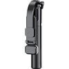 Generic Supporto per treppiede leggero, treppiede per selfie stick estensibile - Treppiede per selfie stick da viaggio remoto wireless estensibile - Bastoncini selfie in lega per selfie di gruppo, streaming l
