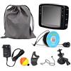 DIGNIFE Telecamera subacquea per la pesca, 8. IR Lampada a infrarossi 100. 0TVL 3.5 '' Schermo a colori subacqueo Ice Video Pesca Telecamera Kit Visual Video Fish Finder Fishcam(Cable length-25M)