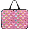 Hiseng Conchiglie Compatibile con 10-17 Pollici Custodia Borsa per Laptop con Manici, Computer Portatile Custodia Protettiva PC Sleeve per Laptop -Arcobaleno (10,Rosa)
