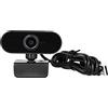 Mtlavishness Webcam USB per Laptop 1080p con Microfono Telecamera HD per Videoconferenze Registrazioni di Giochi Streaming con Messa a Fuoco Automatica 30 FPS Compatibile con Windows 2000 Vista