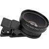 Generic Obiettivo Universale per Fotocamera del Telefono Ultra Grandangolare 0,45XVisione più Chiara, Fotografia di Livello Professionale, Accessori Completi, Leggero e Resistente