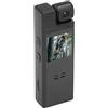 Denash Body Cam, Rilevamento del Movimento della Telecamera Indossata Dal Corpo con Rotazione di 180 Gradi 1080P HD per Interni (BLACK)