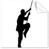 DIYthinker China Chinese Shaolin bastone arti marziali Monk Soldier Kung Fu cultura tradizionale illustrazione modello occhiali panno di pulizia del pulitore dello schermo 5PCS