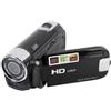 Brrnoo Fotocamera DV 4K 48MP, Schermo Ruotabile TFT da 2,7 Pollici, Videocamera con Zoom Digitale 16x con Cavo USB, Fotocamera per, Videocamera Ultra HD con Luce di Riempimento per la