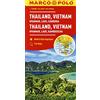 Marco Polo Thailandia, Vietnam. Myanmar, Laos, Cambogia 1:2.500.000. Ediz. multilingue