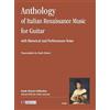 Ut Orpheus Antologia del Rinascimento Italiano (con note storiche e di prassi esecutiva) per Chitarra. Trascrizione di Paolo Cherici