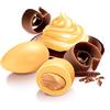 Confetti Papa Ciocco Zabaione g 500 - Confetti Gialli con Mandorla tostata ricoperta di cioccolato bianco al gusto Zabaione - Senza Glutine