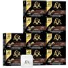 L'OR Caffè Espresso Forza Intensità 9 Capsule in Alluminio Gusto Speziato e Intenso con Note di Liquirizia e Quercia Compatibili con Macchine Nespresso e L'Or Barista - 400 Capsule + Portacapsule