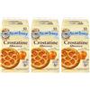 sarcia.eu MULINO BIANCO Crostatine Albicocca - Pasticceria italiana, mini crostate di albicocche 400g x 3 parcelle (Albicocca, x3)