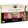 NICO JAMONES PROSCIUTTO SPAGNOLO IBERICO CEBO (Spalla) 18 bustine da 80 gr sottovuoto. Curato per almeno 12 mesi in cantina in modo tradizionale.