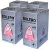 Generico SET 96 BOLERO DA 3 GRAMMI Rose Preparato istantaneo polvere solubile in bustine Sticks per Bevande con Stevia e Vitamina C e Senza Zucchero ideale per fitness e diete