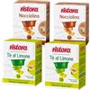 Generico Set 64 Capsule Ristora miste per macchine ad uso domestico compatibili con il sistema A Modo Mio* 32 the al limone 32 nocciolino