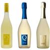 Generico La Guardiense - Vino Falanghina Frizzante + Spumante Falanghina Brut e Dolce - 3 bottiglie da 0,75 lt