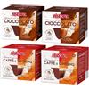 Generico Set 80 Capsule Ristora Compatibili con le Macchine ad uso domestico Nescafè®* Dolce Gusto®* 40 Cioccolato 40 Ginseng