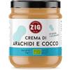 ZIG - Crema di Arachidi e Cocco BIO - Senza glutine, senza olio di palma 1kg