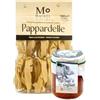 Olico Selections Pappardelle al Ragù di Cinghiale - Pasta Morelli 500 gr e Sugo Casa Lombardi 180 gr