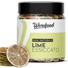 ITALIA SPEZIE - Lime essiccato a fette al naturale, senza zucchero, senza additivi, 25 g - slices di lime Italiani disidratati per cocktail, infusi, tè, decorazioni