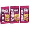 CAIYA Fiorentini Si&No Mini Gallette Croccanti con Lenticchie e Ceci con Proteine Senza Glutine 80g [3 Confezioni]