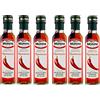 Zeus Party 6 Oli Monini Piccanti al Peperoncino - Olio Piccante al Peperoncino 6 Bottigliette da 250ml