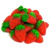 Generico Caramelle Gommose Giganti XXL (1kg) - Dolce Gigante Morbido alla Frutta, Formato Extra Large, Idea Regalo Divertente e Originale (Fragole giganti)